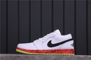 Jordan 1 Low Multi-Color Midsoles White (GS) CV9548-100 - Brosneaker photo 2