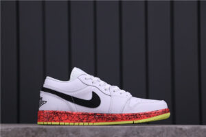 Jordan 1 Low Multi-Color Midsoles White (GS) CV9548-100 - Brosneaker photo 3