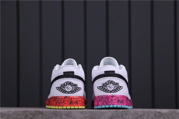 Jordan 1 Low Multi-Color Midsoles White (GS) CV9548-100 - Brosneaker photo 5