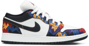 Jordan 1 Low Nothing But Net (GS) CZ8657-100 - Brosneaker photo 1