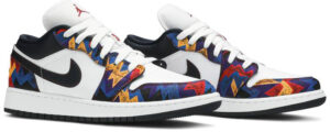 Jordan 1 Low Nothing But Net (GS) CZ8657-100 - Brosneaker photo 2