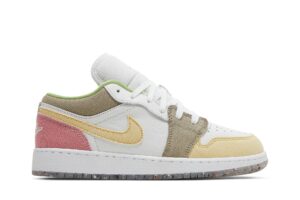 Jordan 1 Low Pastel Grind Vivid Green (GS) DJ0341-100 - Brosneaker photo 1