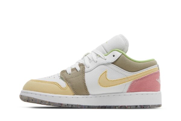 Jordan 1 Low Pastel Grind Vivid Green (GS) DJ0341-100 - Brosneaker photo 3