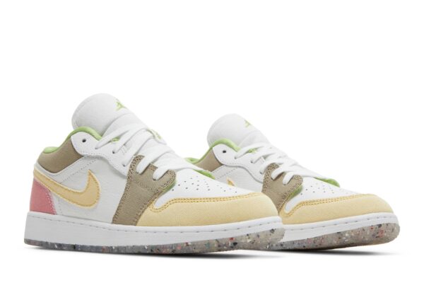 Jordan 1 Low Pastel Grind Vivid Green (GS) DJ0341-100 - Brosneaker photo 8