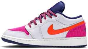 Jordan 1 Low Pink Corduroy (GS) 554723-502 - Brosneaker photo 2