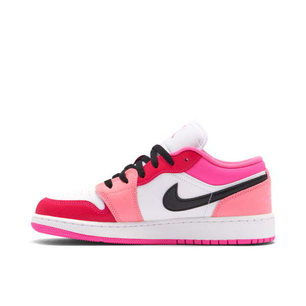 Jordan 1 Low Pink Red (GS) 553560-162 - Brosneaker photo 2
