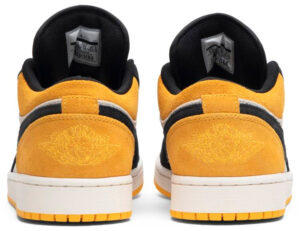 Jordan 1 Low Sail University Gold Black 553558-127 - Brosneaker photo 3