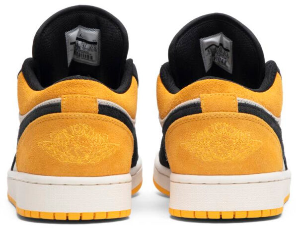 Jordan 1 Low Sail University Gold Black 553558-127 - Brosneaker photo 3