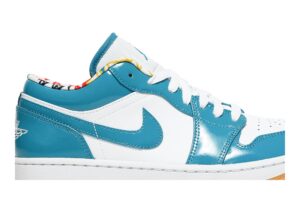 Jordan 1 Low SE Barcelona Cyber Teal DC6991-400 - Brosneaker photo 2