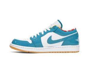 Jordan 1 Low SE Barcelona Cyber Teal DC6991-400 - Brosneaker photo 3