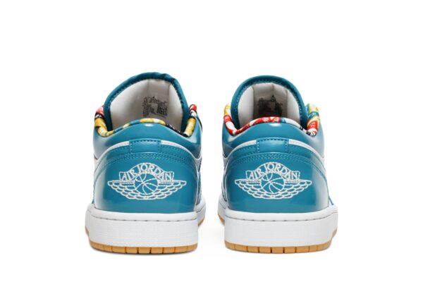 Jordan 1 Low SE Barcelona Cyber Teal DC6991-400 - Brosneaker photo 6