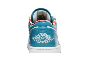 Jordan 1 Low SE Barcelona Cyber Teal DC6991-400 - Brosneaker photo 7