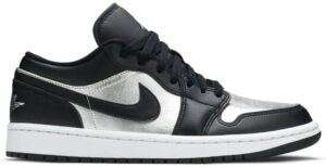 Jordan 1 Low SE Black Metallic Silver (Women's) DA5551-001 - Brosneaker photo 1