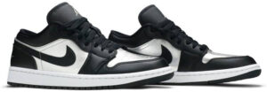Jordan 1 Low SE Black Metallic Silver (Women's) DA5551-001 - Brosneaker photo 5