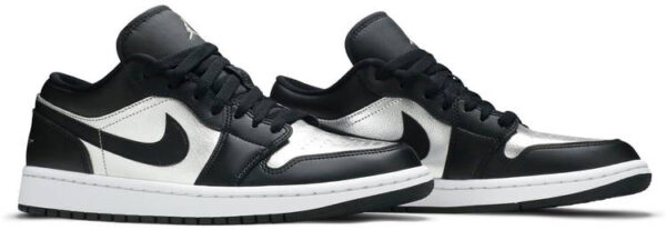 Jordan 1 Low SE Black Metallic Silver (Women's) DA5551-001 - Brosneaker photo 5