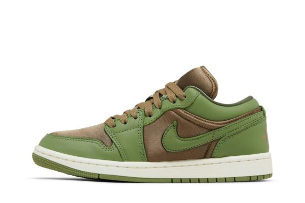 Jordan 1 Low SE Brown Kelp Sky J Light Olive (Women's) FB9893-300 - Brosneaker photo 3