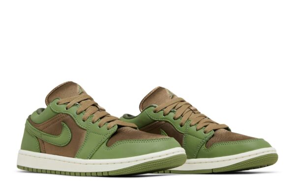 Jordan 1 Low SE Brown Kelp Sky J Light Olive (Women's) FB9893-300 - Brosneaker photo 8