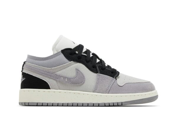 Jordan 1 Low SE Craft Tech Grey Black (GS) FD9088-002 - Brosneaker photo 1