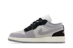 Jordan 1 Low SE Craft Tech Grey Black (GS) FD9088-002 - Brosneaker photo 3
