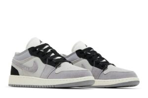 Jordan 1 Low SE Craft Tech Grey Black (GS) FD9088-002 - Brosneaker photo 8