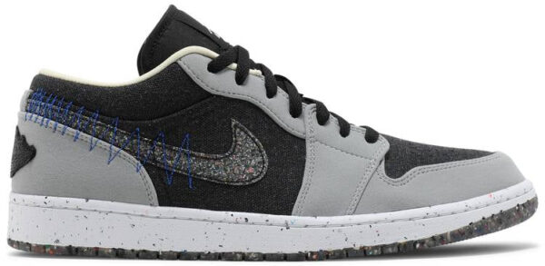 Jordan 1 Low SE Crater Black Grey DM4657-001 - Brosneaker photo 1