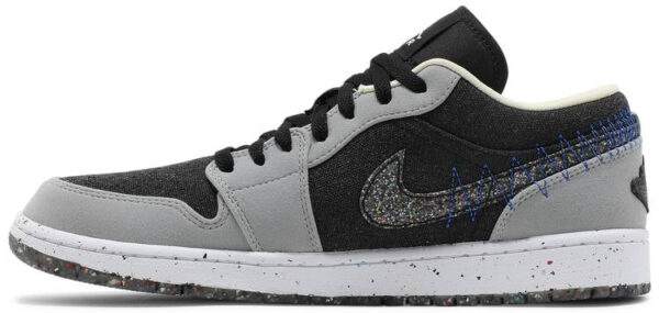 Jordan 1 Low SE Crater Black Grey DM4657-001 - Brosneaker photo 2