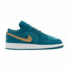 Jordan 1 Low SE Geode Teal Metallic Gold (GS) FB9896-300 - Brosneaker photo 1