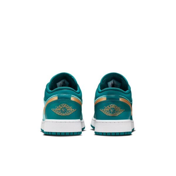 Jordan 1 Low SE Geode Teal Metallic Gold (GS) FB9896-300 - Brosneaker photo 6