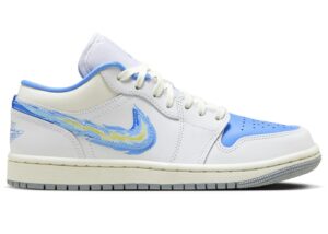 Jordan 1 Low SE Just Skate University Blue (Women's) FJ7219-441 - Brosneaker photo 1