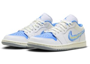 Jordan 1 Low SE Just Skate University Blue (Women's) FJ7219-441 - Brosneaker photo 2