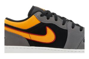 Jordan 1 Low SE Light Graphite Vivid Orange (GS) FN7671-008 - Brosneaker photo 2
