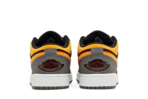 Jordan 1 Low SE Light Graphite Vivid Orange (GS) FN7671-008 - Brosneaker photo 6