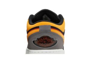 Jordan 1 Low SE Light Graphite Vivid Orange (GS) FN7671-008 - Brosneaker photo 7