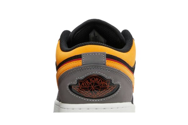 Jordan 1 Low SE Light Graphite Vivid Orange (GS) FN7671-008 - Brosneaker photo 7