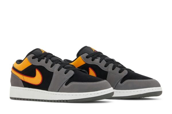 Jordan 1 Low SE Light Graphite Vivid Orange (GS) FN7671-008 - Brosneaker photo 8