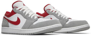 Jordan 1 Low SE Light Smoke Grey Gym Red DC6991-016 - Brosneaker photo 3