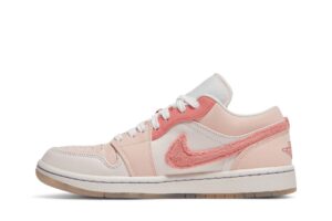 Jordan 1 Low SE Mighty Swooshers Pink (Women's) DM5443-666 - Brosneaker photo 3
