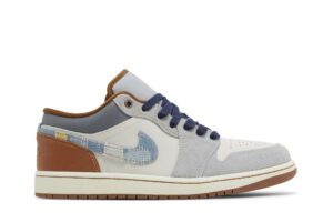 Jordan 1 Low SE Phantom Repaired Denim Swoosh FZ5042-041 - Brosneaker photo 1