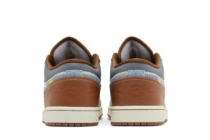 Jordan 1 Low SE Phantom Repaired Denim Swoosh FZ5042-041 - Brosneaker photo 6