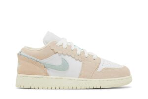 Jordan 1 Low SE Scalloped Edge Guava Ice (GS) DZ5356-800 - Brosneaker photo 1