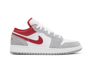 Jordan 1 Low SE Smoke Grey Gym Red (GS) DM0589-016 - Brosneaker photo 1