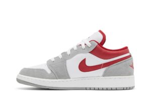 Jordan 1 Low SE Smoke Grey Gym Red (GS) DM0589-016 - Brosneaker photo 3