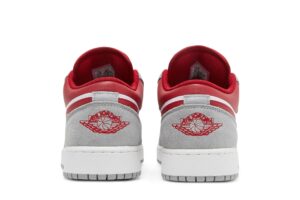 Jordan 1 Low SE Smoke Grey Gym Red (GS) DM0589-016 - Brosneaker photo 6