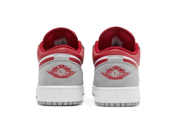 Jordan 1 Low SE Smoke Grey Gym Red (GS) DM0589-016 - Brosneaker photo 6