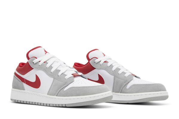 Jordan 1 Low SE Smoke Grey Gym Red (GS) DM0589-016 - Brosneaker photo 8