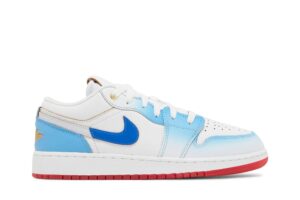 Jordan 1 Low SE University Blue Gradient (GS) FN8895-141 - Brosneaker photo 1