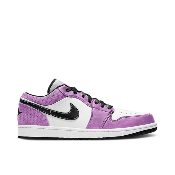 Jordan 1 Low SE Violet Shock White Black CK3022-503 - Brosneaker photo 1