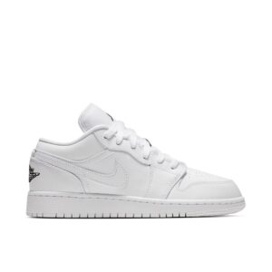 Jordan 1 Low Triple White (GS) 553560-110 - Brosneaker photo 1