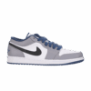 Jordan 1 Low Triple White Tumbled Leather 553558-103 - Brosneaker photo 1