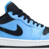 Jordan 1 Low University Blue Black 553558-403 - Brosneaker photo 1